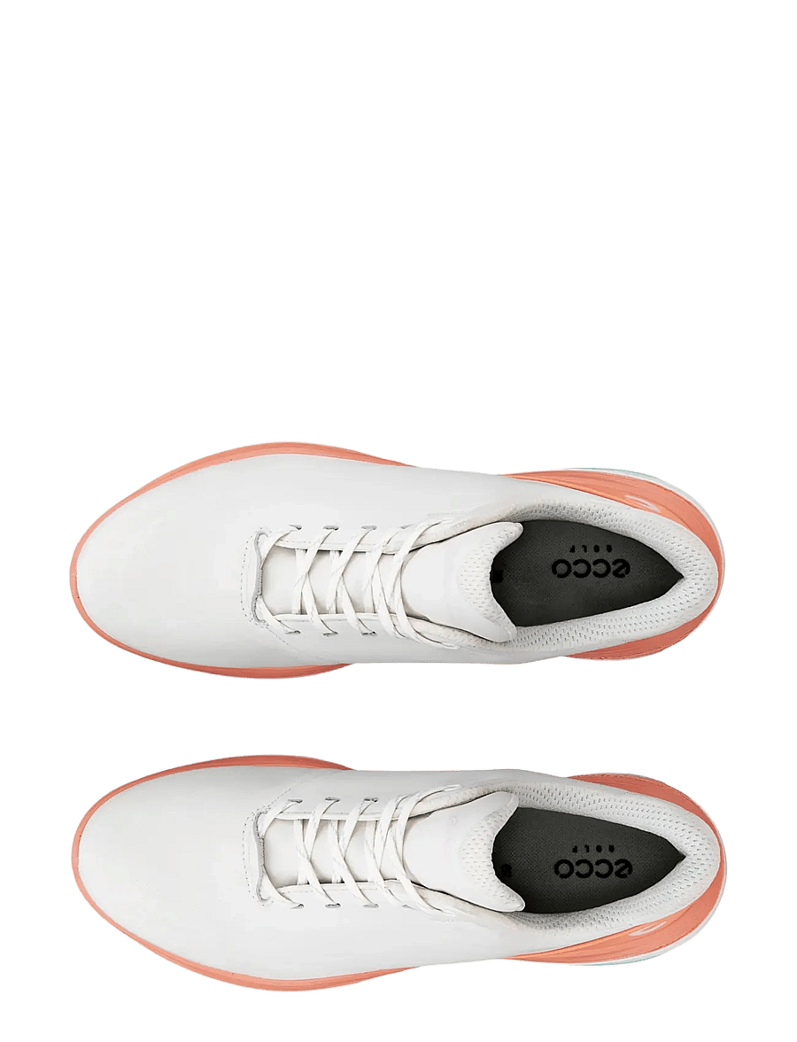 ECCO - W GOLF LT1 - golfijalatsid - white/burnt coral - 4