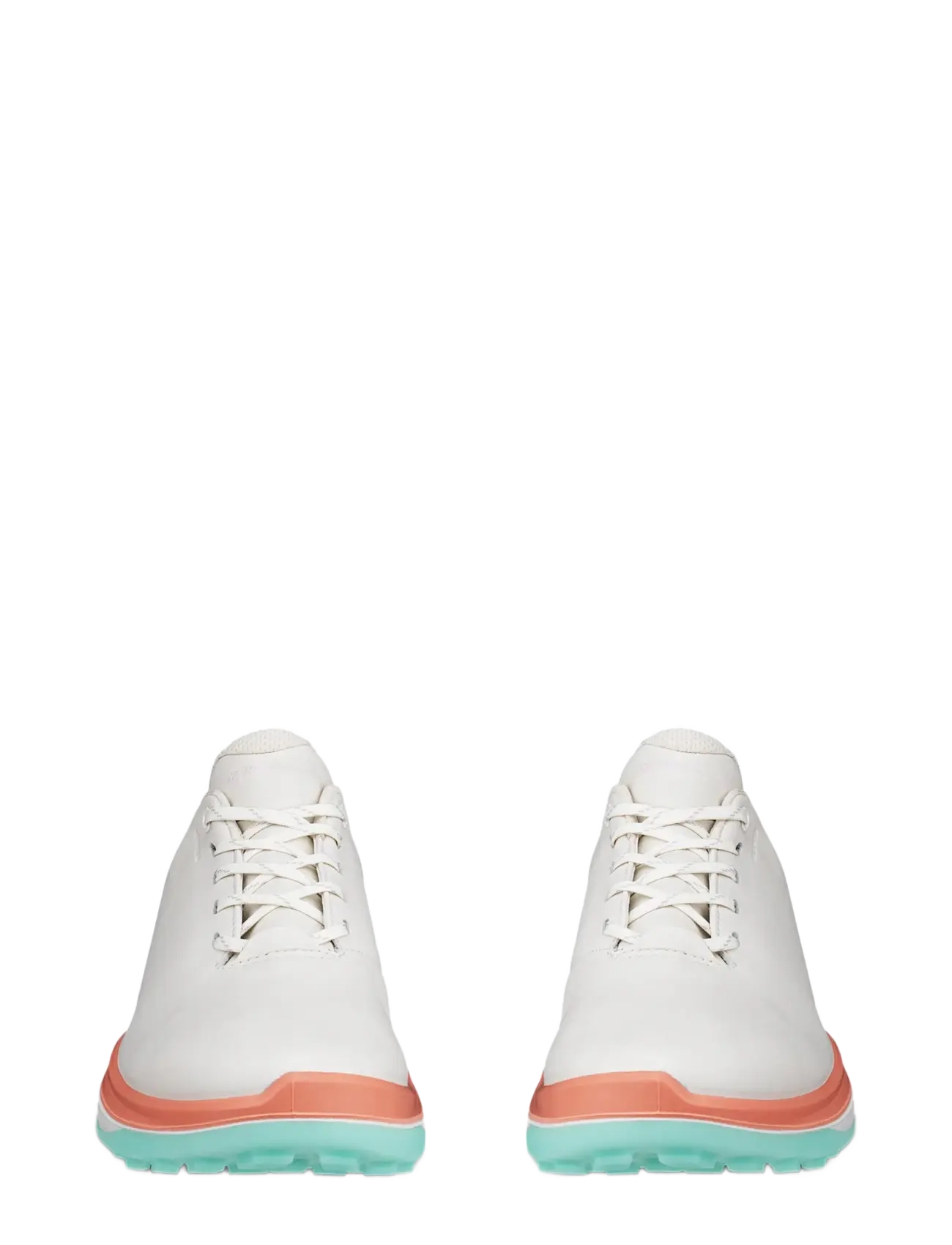 ECCO - W GOLF LT1 - golfijalatsid - white/burnt coral - 5