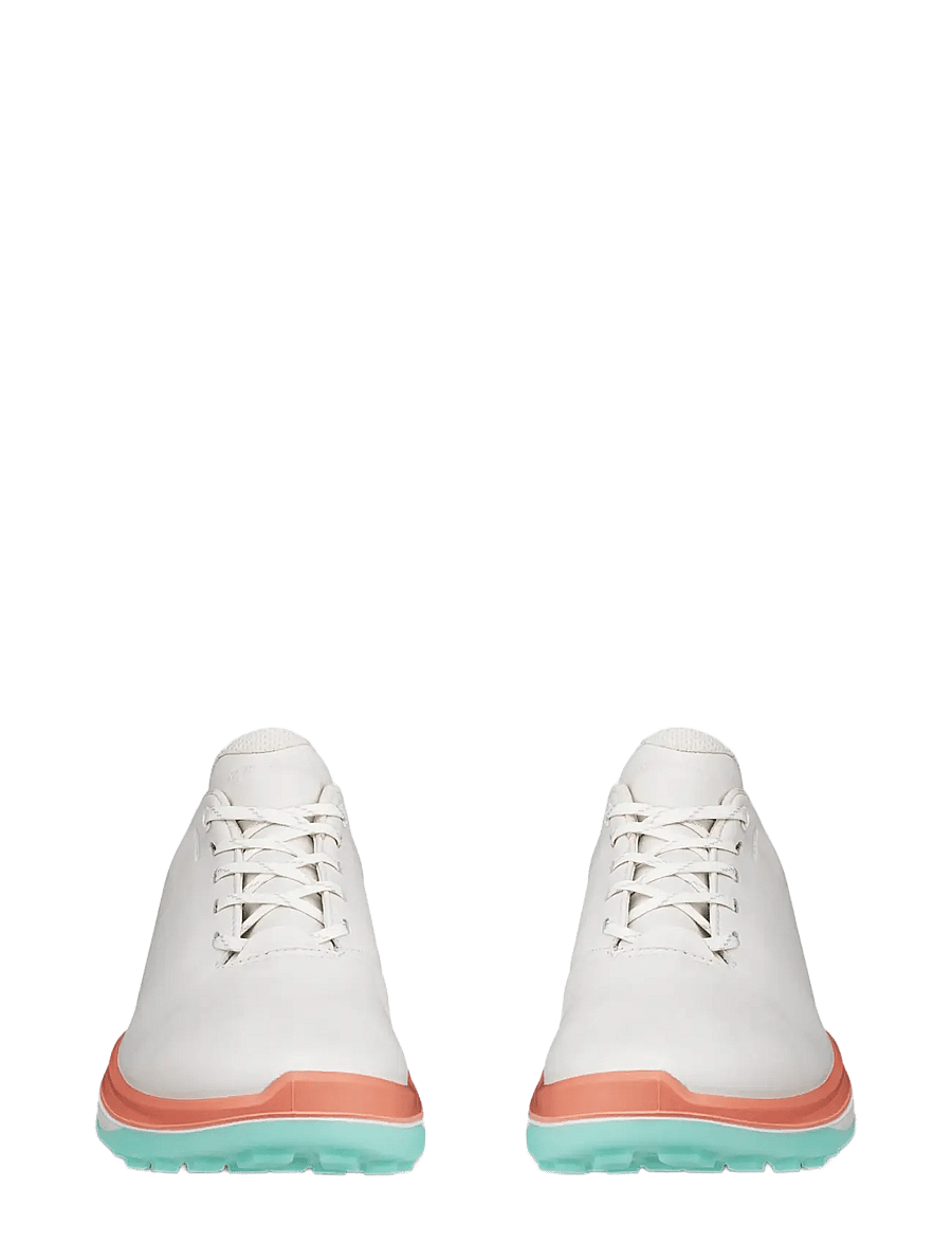 ECCO - W GOLF LT1 - golfijalatsid - white/burnt coral - 5