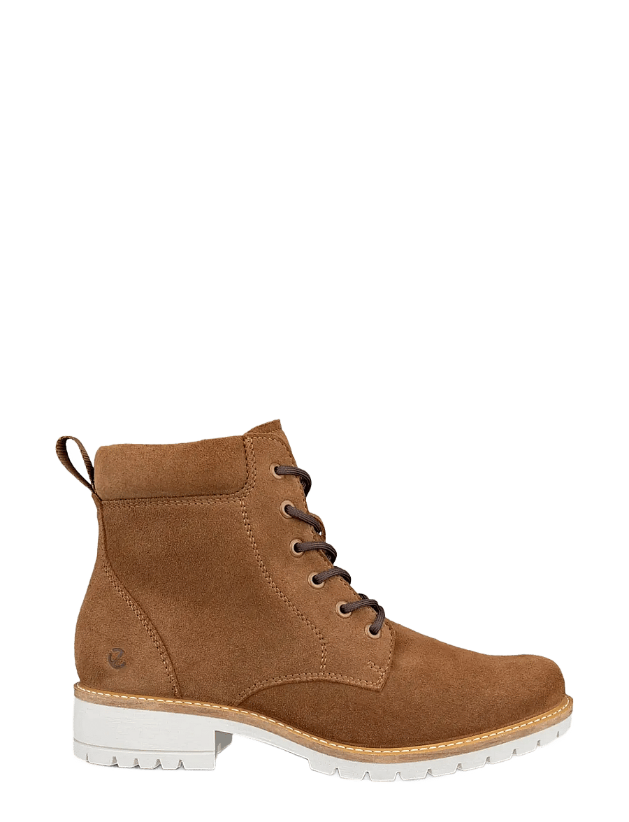 ECCO - ELAINA - platta ankelboots - camel - 1