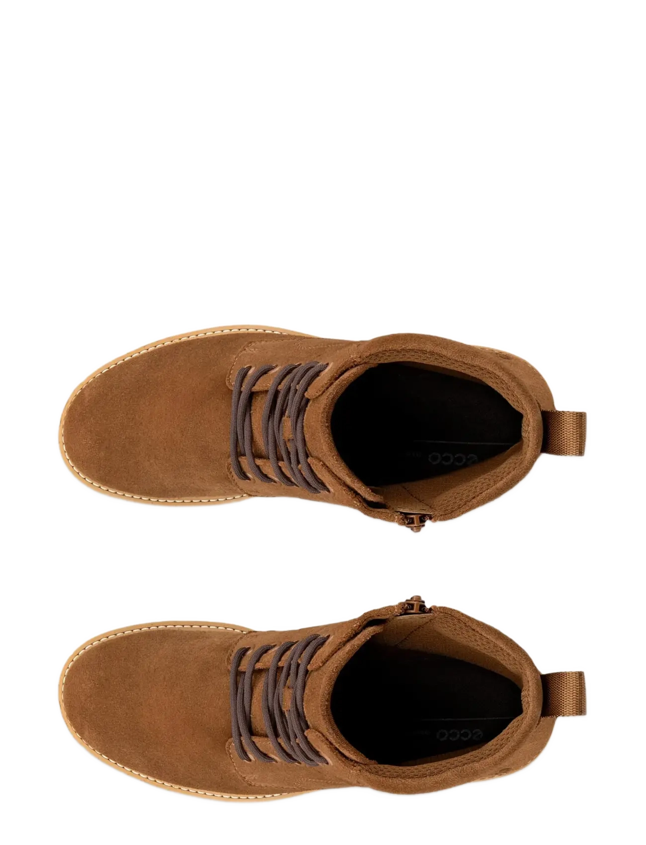 ECCO - ELAINA - platta ankelboots - camel - 5