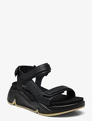 ECCO - CHUNKY SANDAL - flat sandals - black - 0