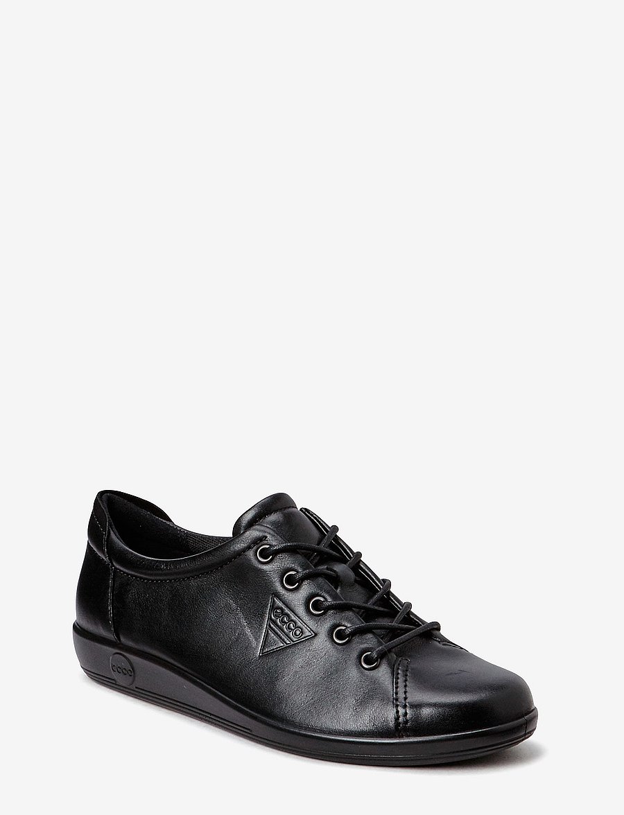 ECCO - SOFT 2.0 - konfirmatsioon - black with black sole - 1