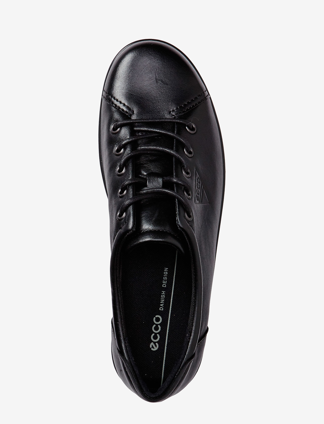 ECCO - SOFT 2.0 - low top sneakers - black with black sole - 3