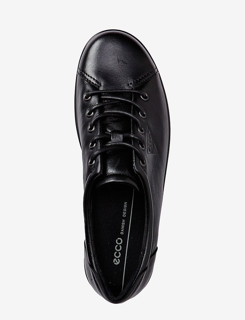 ECCO - SOFT 2.0 - niedrige sneakers - black with black sole - 3