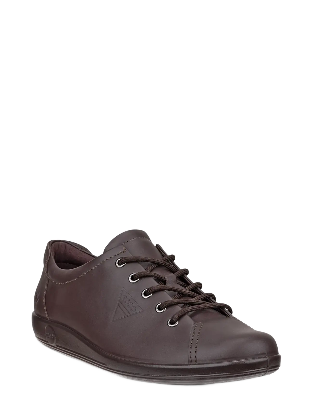 ECCO Soft 2.0, Kvinder, Snøresneakers, Brun, Str: 40