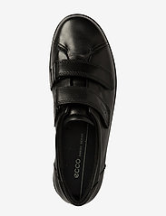 ECCO - SOFT 2.0 - sportiska stila apavi ar pazeminātu potītes daļu - black with black sole - 2