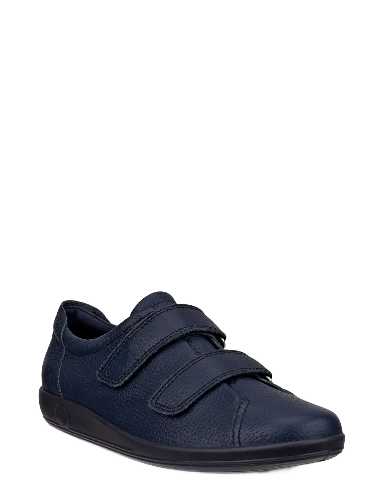 ECCO Soft 2.0, Kvinder, Velcro Sko, Navy, Str: 39