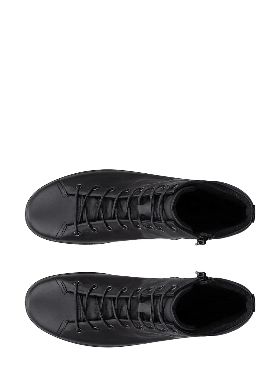 ECCO - SOFT 2.0 - høje sneakers - black - 4