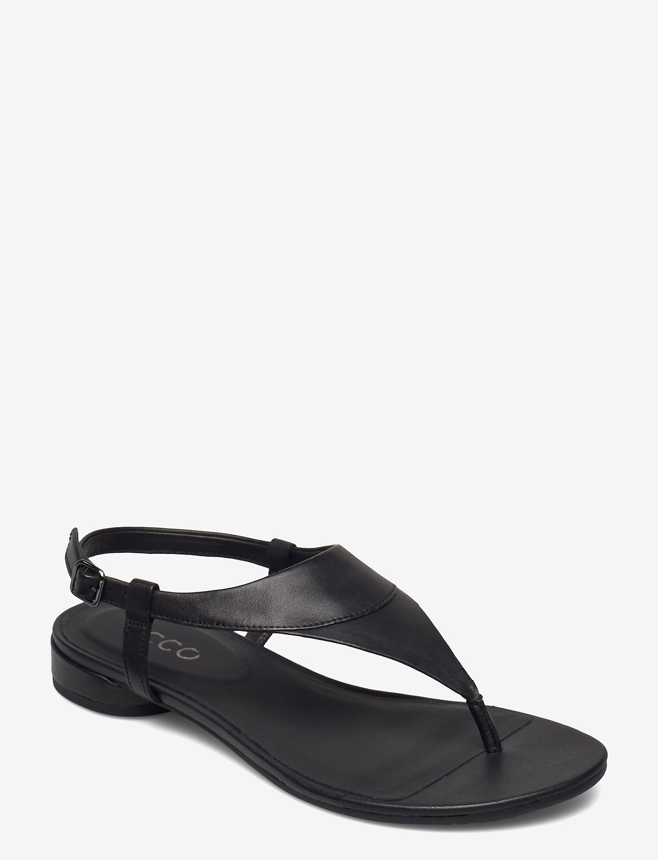 ECCO - W FLAT SANDAL II - flat sandals - black - 0
