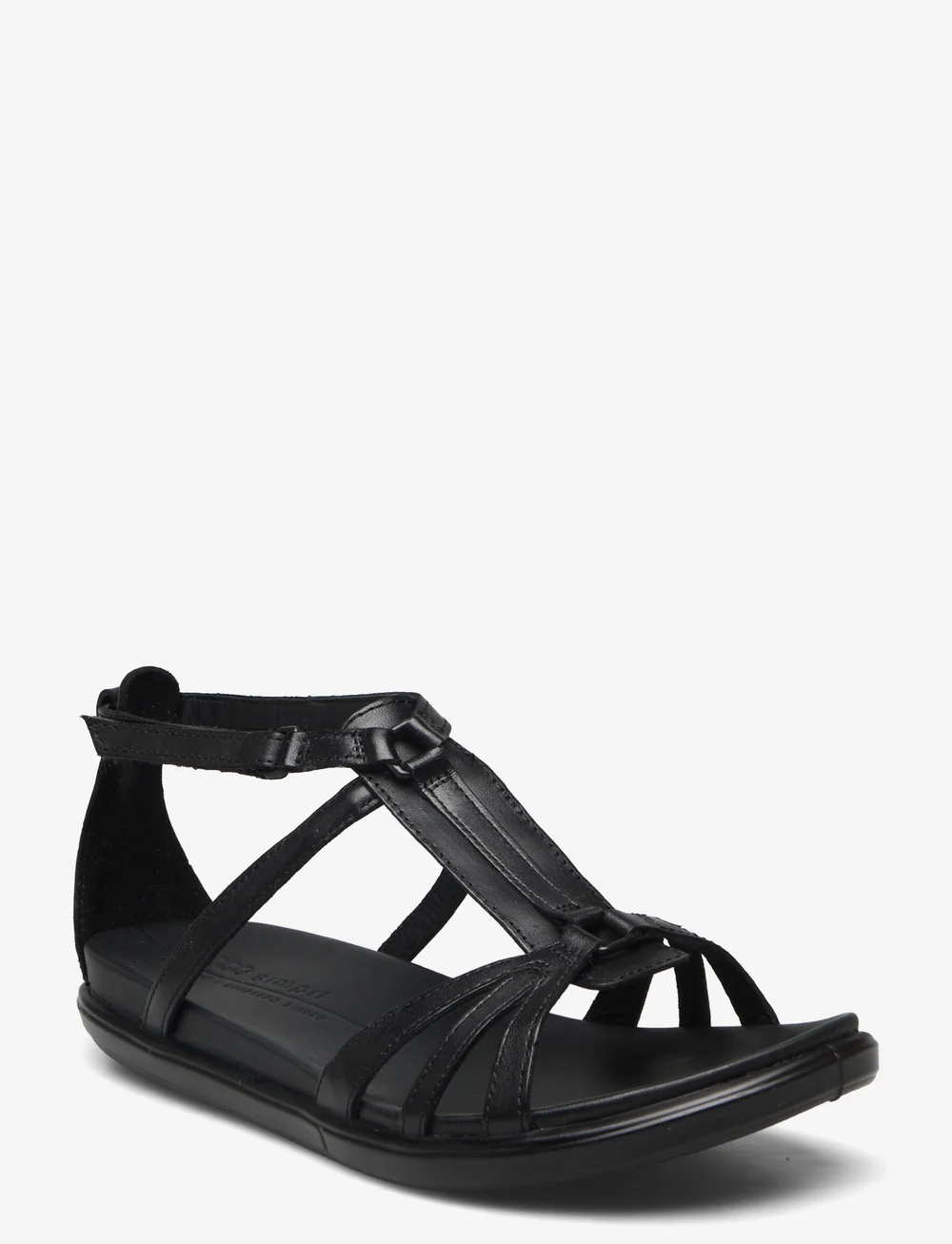Ecco top black sandals