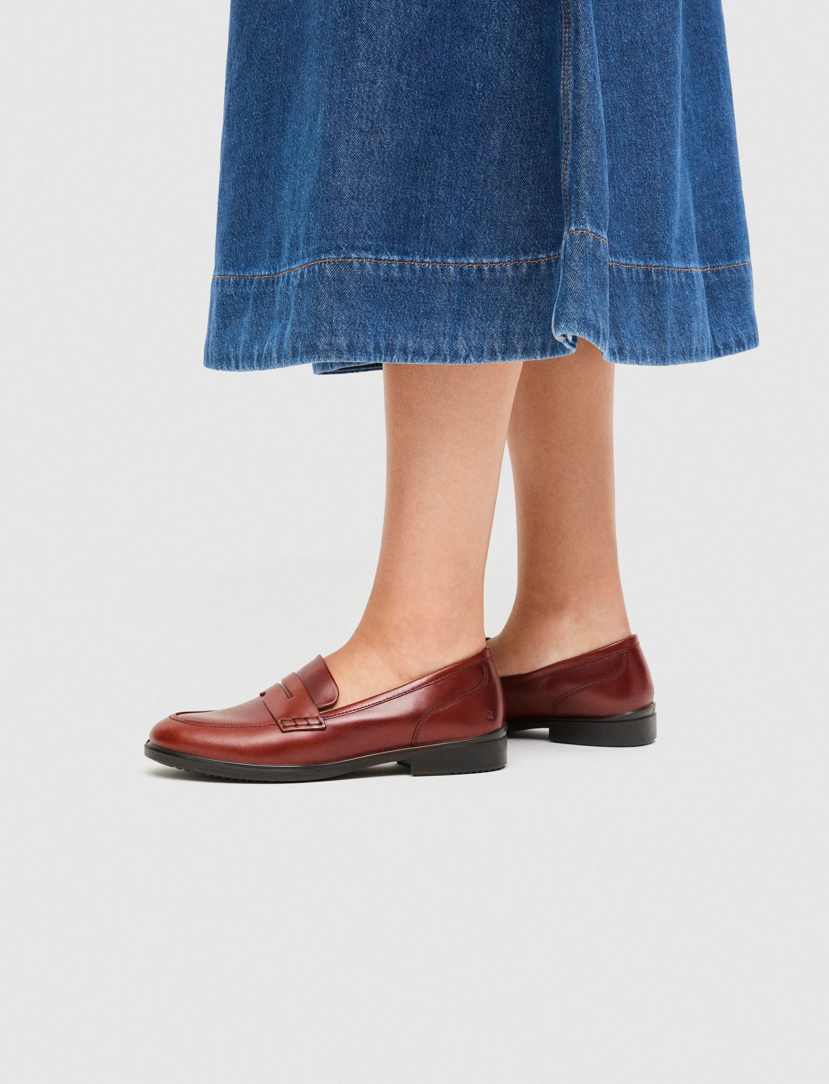 ECCO Dress Classic 15, 39, Schuhe, Braun - Flat Loafers, Frauen