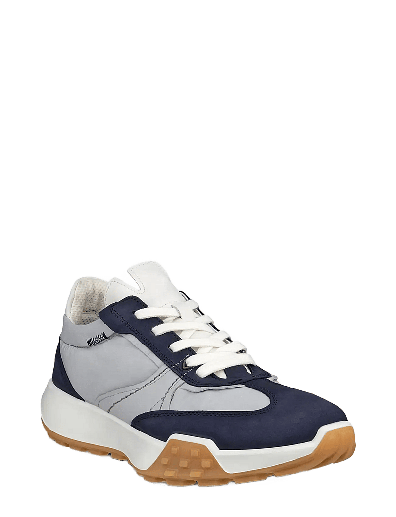 ECCO - RETRO SNEAKER W - chunky sneakers - marine/concrete/concrete/white - 0