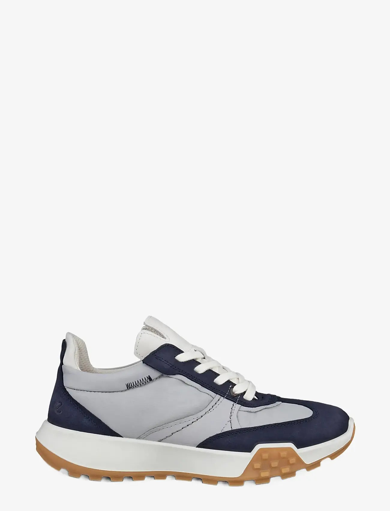 ECCO - RETRO SNEAKER W - chunky sneakers - marine/concrete/concrete/white - 1