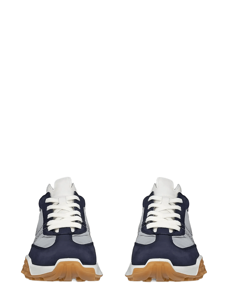 ECCO - RETRO SNEAKER W - chunky sneakers - marine/concrete/concrete/white - 3