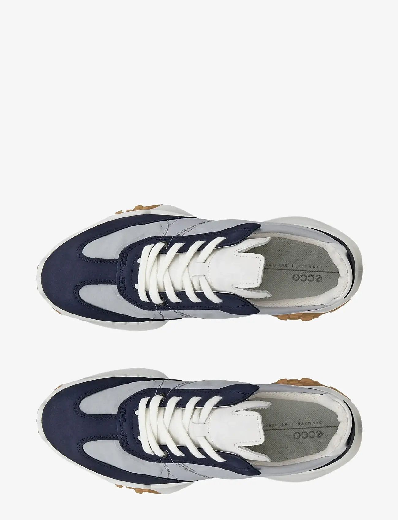 ECCO - RETRO SNEAKER W - chunky sneakers - marine/concrete/concrete/white - 4