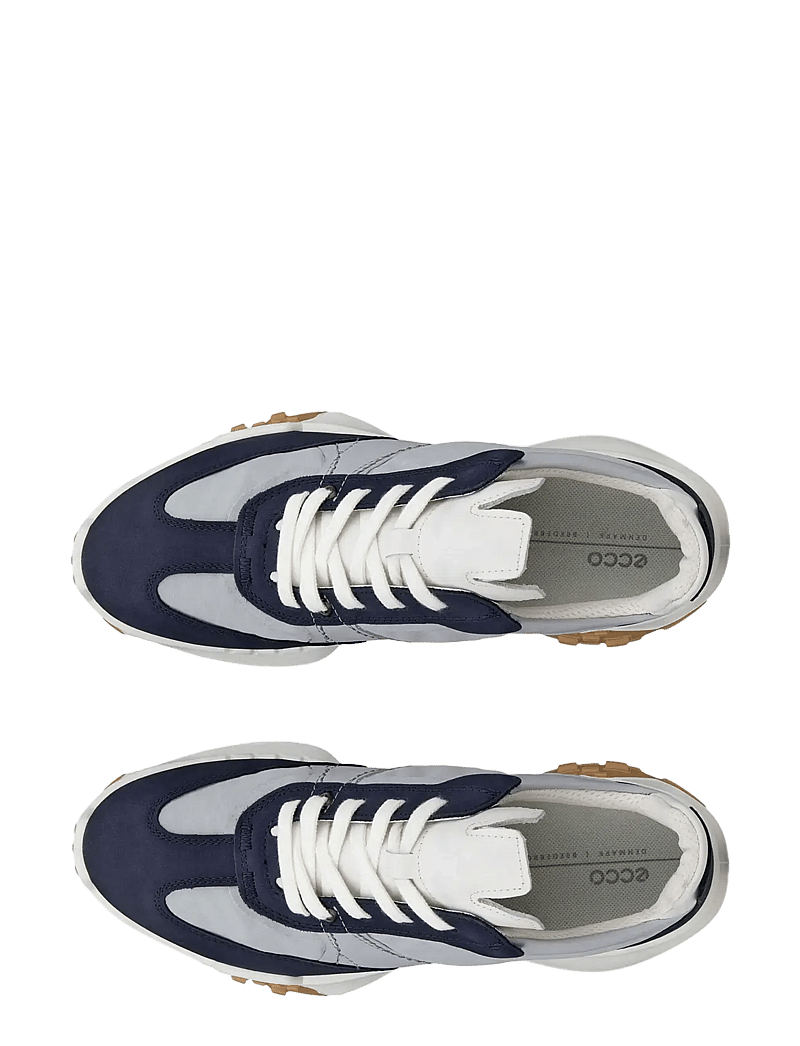 ECCO - RETRO SNEAKER W - chunky sneakers - marine/concrete/concrete/white - 4