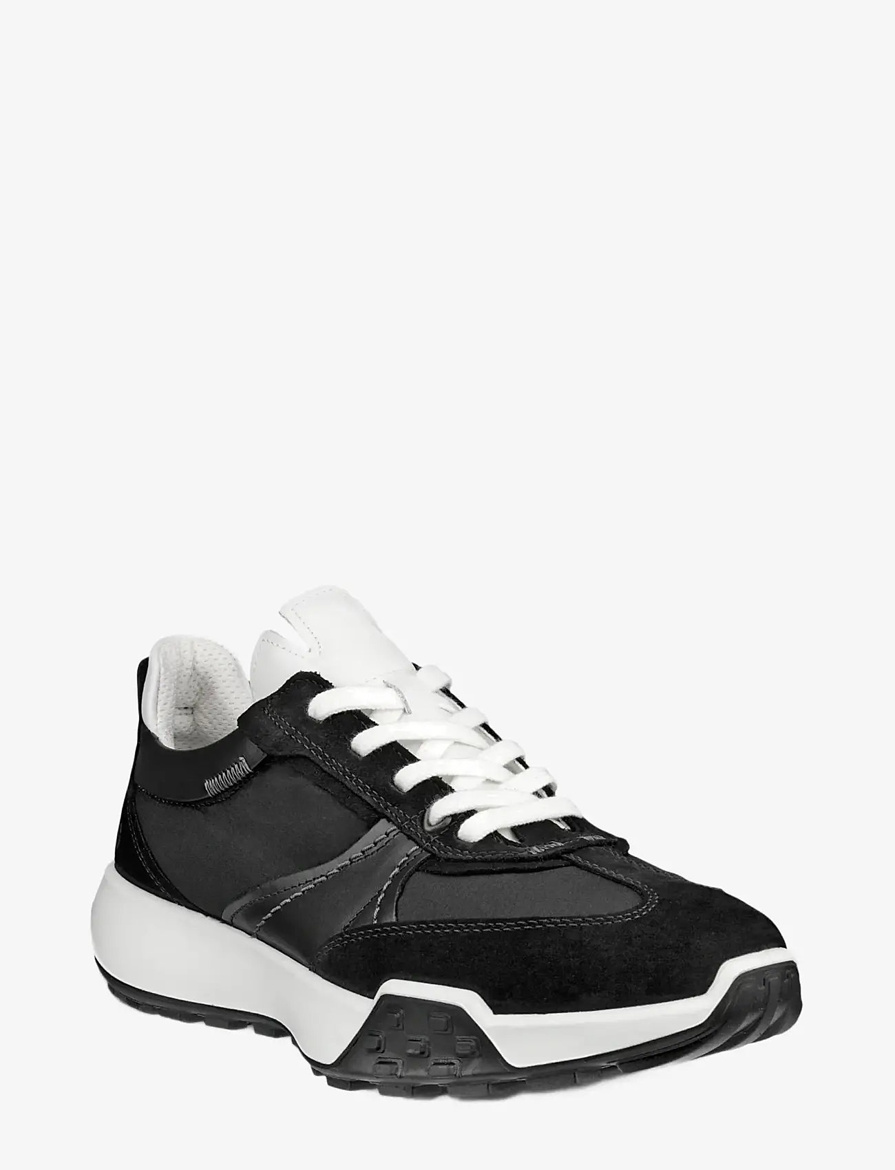 ECCO - RETRO SNEAKER W - chunky sneakers - black/black/black/white - 0