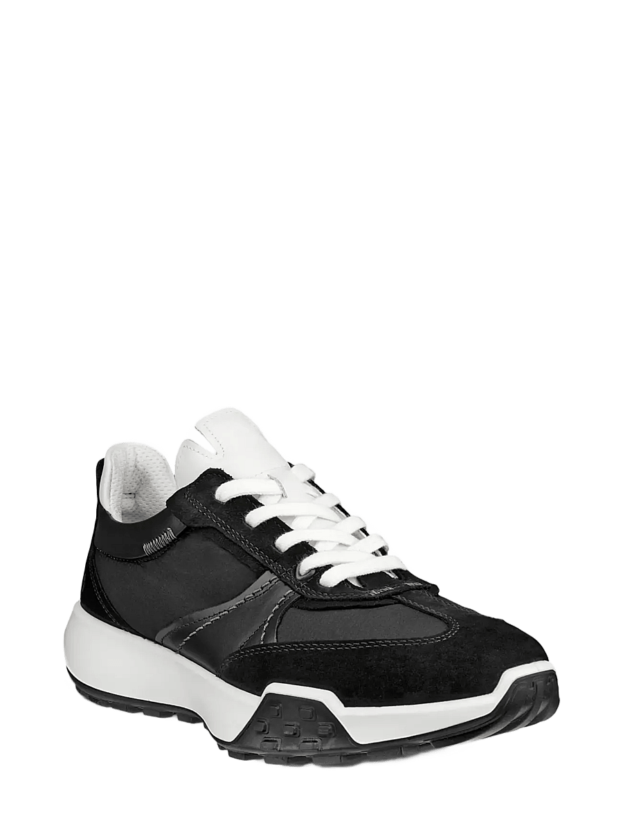 ECCO - RETRO SNEAKER W - chunky sneaker - black/black/black/white - 0
