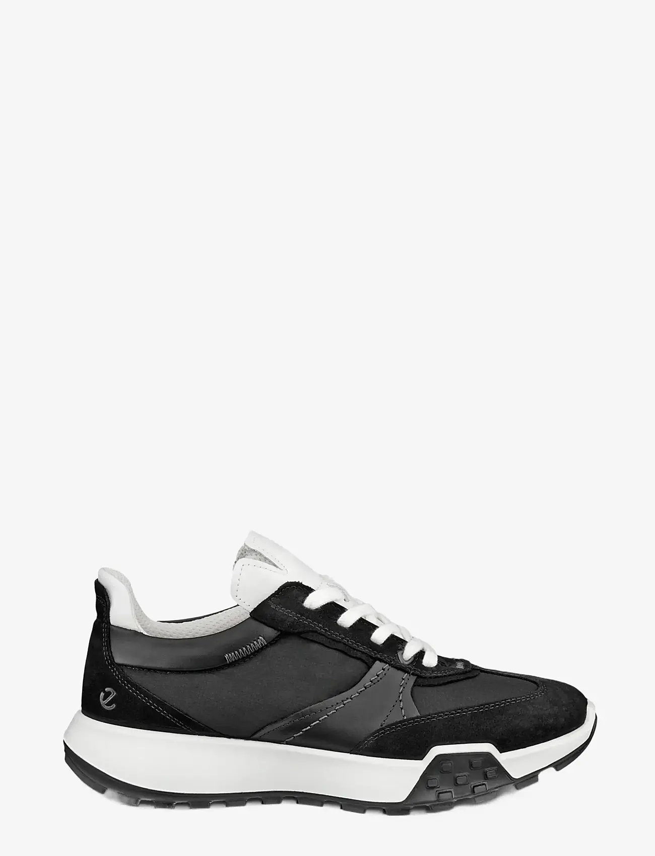ECCO - RETRO SNEAKER W - chunky sneakers - black/black/black/white - 1