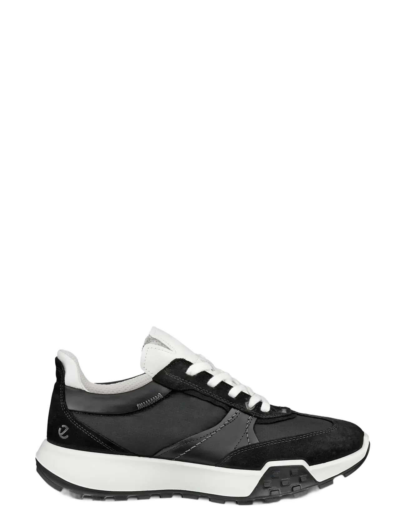 ECCO - RETRO SNEAKER W - chunky sneakers - black/black/black/white - 1