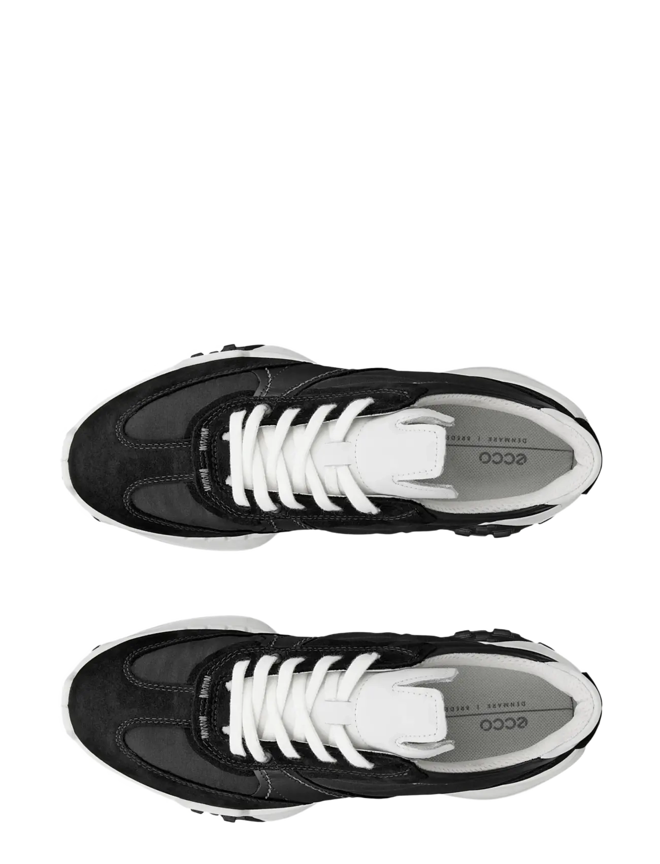 ECCO - RETRO SNEAKER W - chunky sneakers - black/black/black/white - 3
