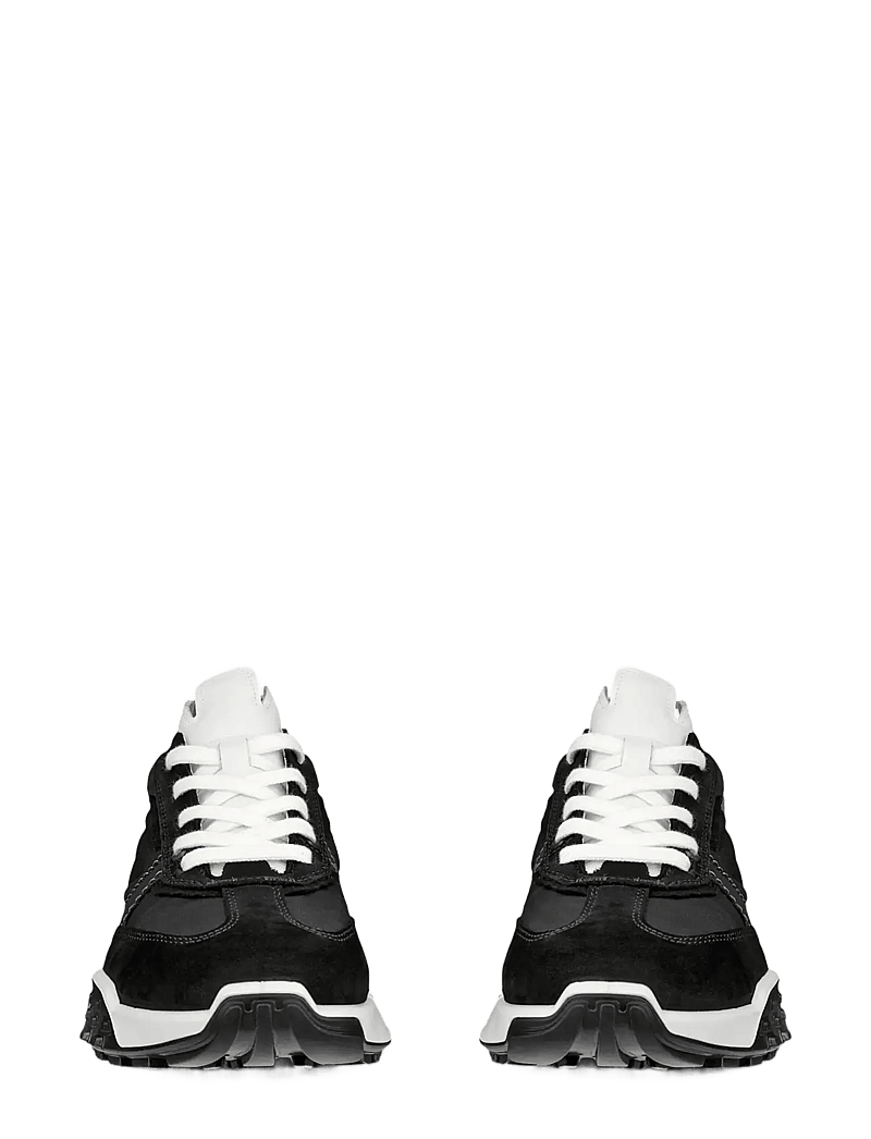 ECCO - RETRO SNEAKER W - chunky sneakers - black/black/black/white - 4