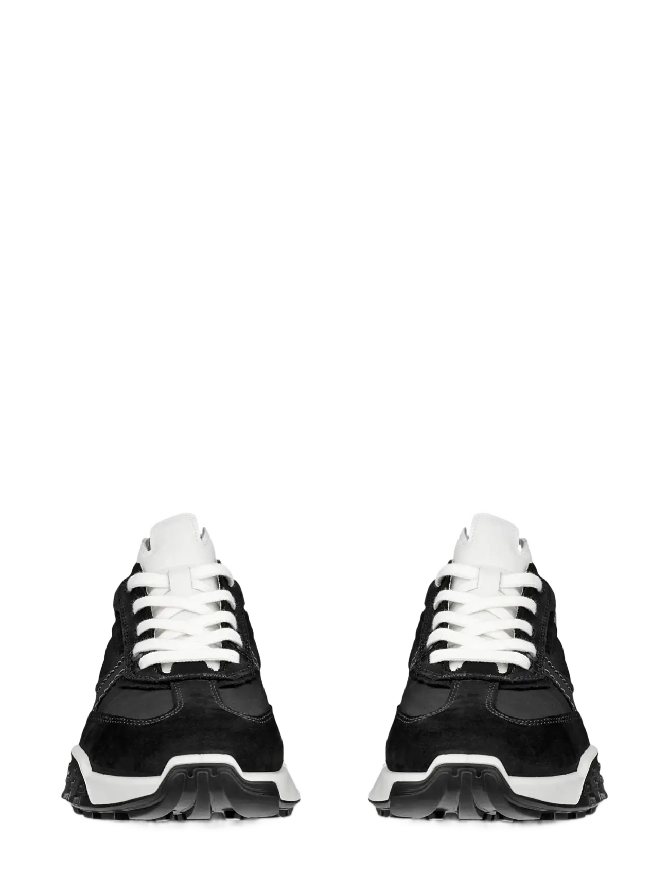 ECCO - RETRO SNEAKER W - chunky sneakers - black/black/black/white - 4
