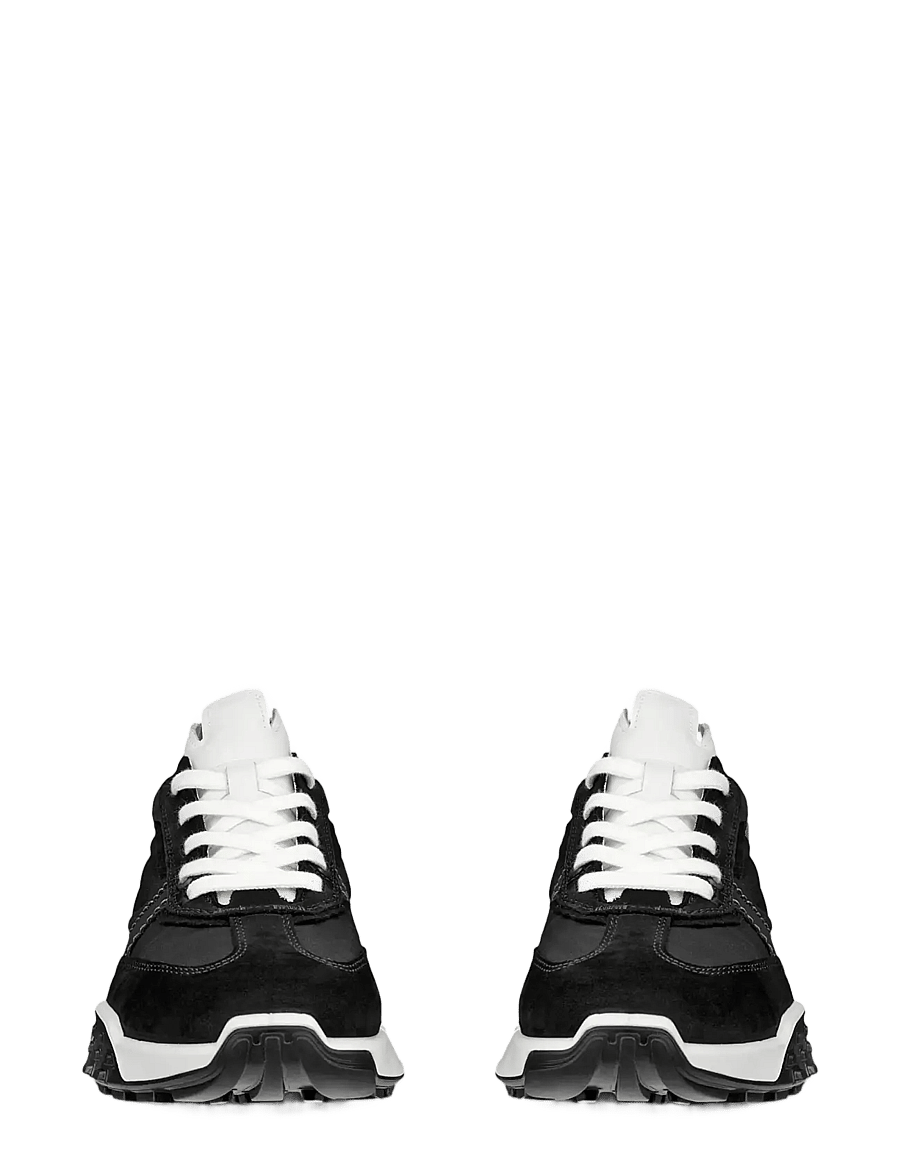 ECCO - RETRO SNEAKER W - chunky sneaker - black/black/black/white - 4
