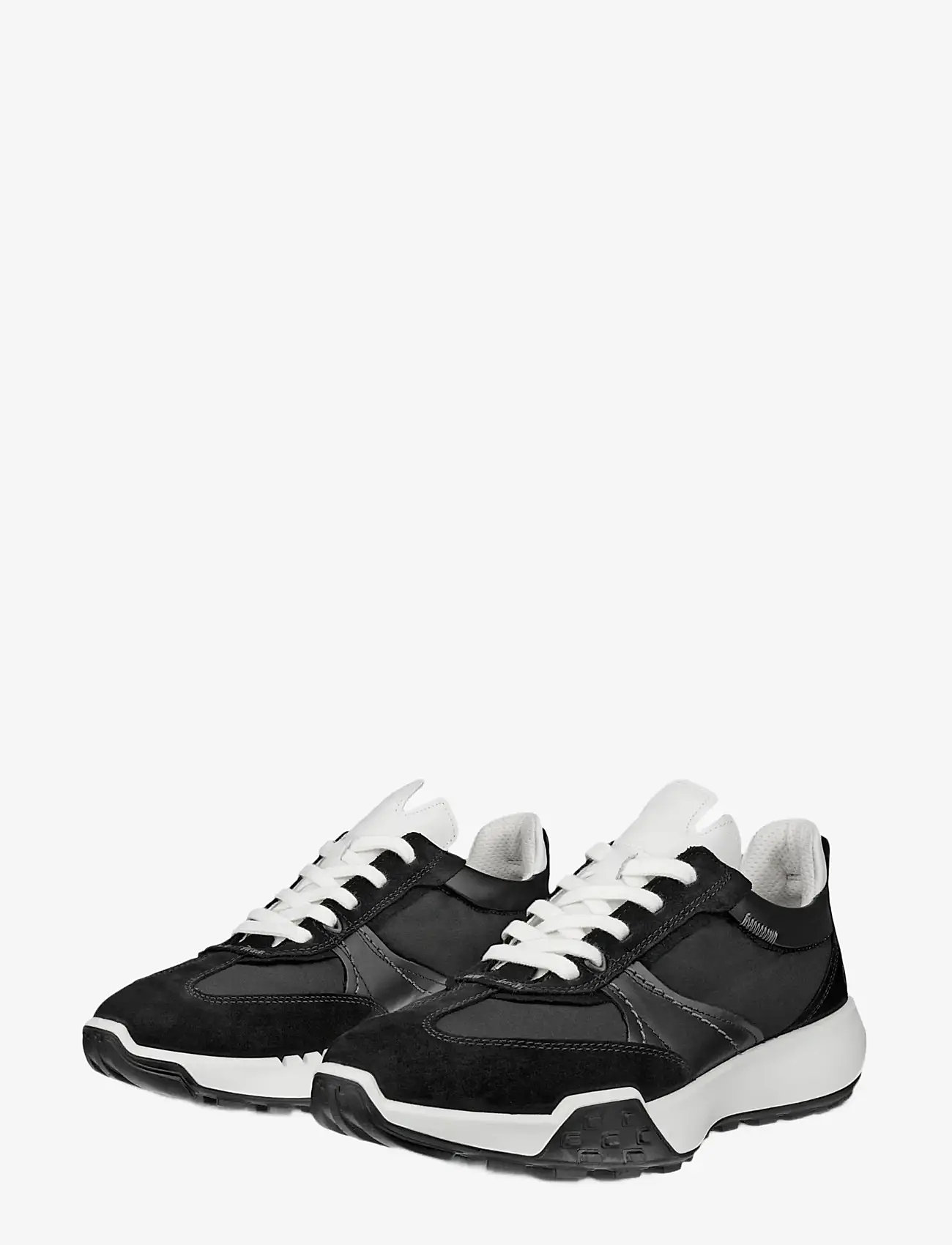 ECCO - RETRO SNEAKER W - chunky sneakers - black/black/black/white - 5