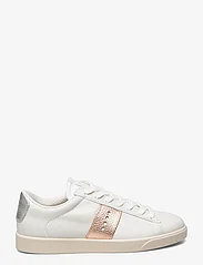 ECCO - STREET LITE W - sportiska stila apavi ar pazeminātu potītes daļu - white/hammered bronze/pure white silver - 1