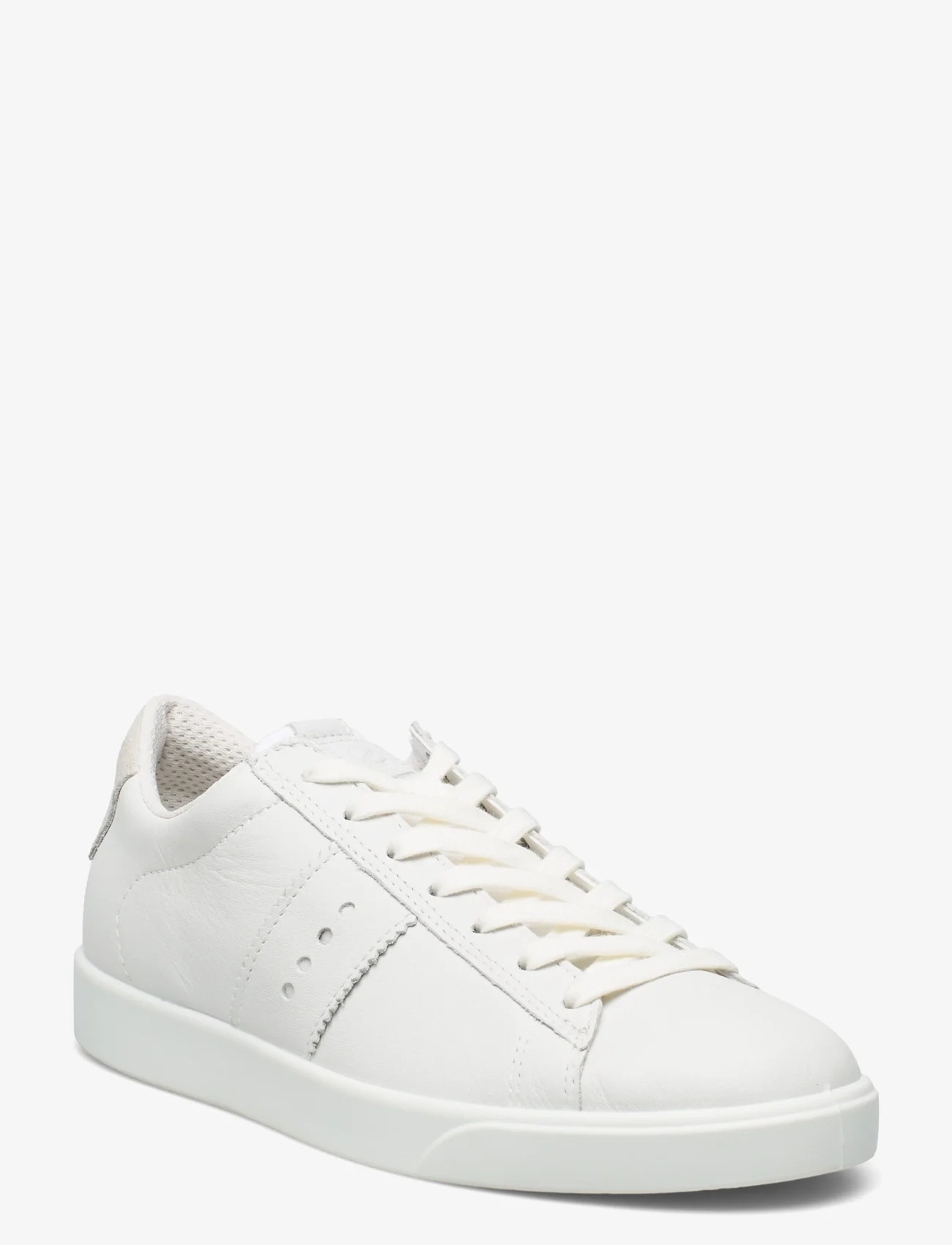ECCO - STREET LITE W - sportiska stila apavi ar pazeminātu potītes daļu - white/shadow white - 0