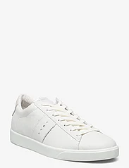 ECCO - STREET LITE W - sportiska stila apavi ar pazeminātu potītes daļu - white/shadow white - 0