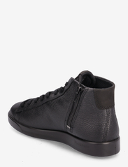 ECCO - STREET LITE W - sportiska stila apavi ar paaugstinātu potītes daļu - black/black - 2
