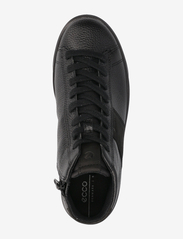 ECCO - STREET LITE W - sportiska stila apavi ar paaugstinātu potītes daļu - black/black - 3