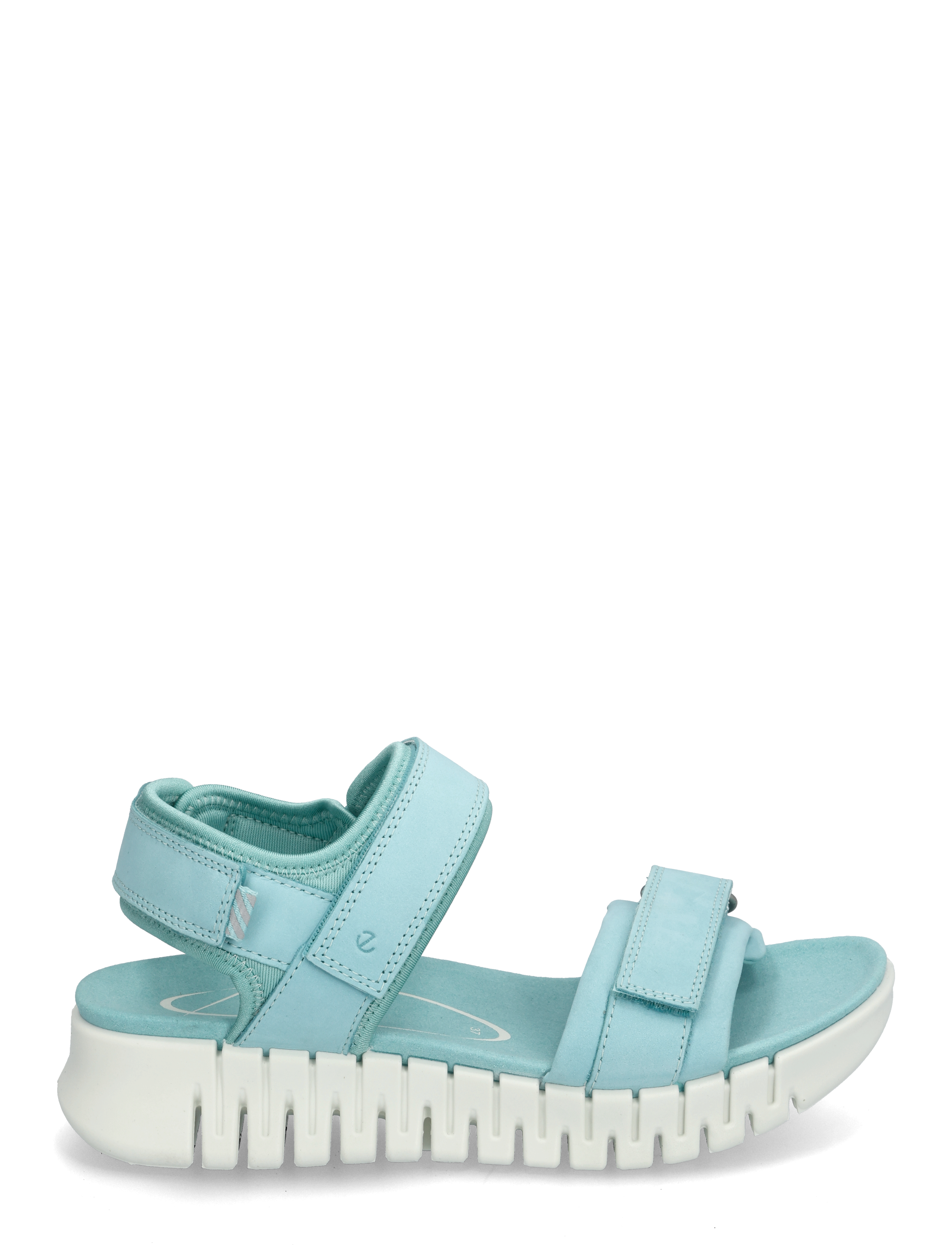 ECCO - GRUUV SOL W - plateau-sandalen - aquatic - 1