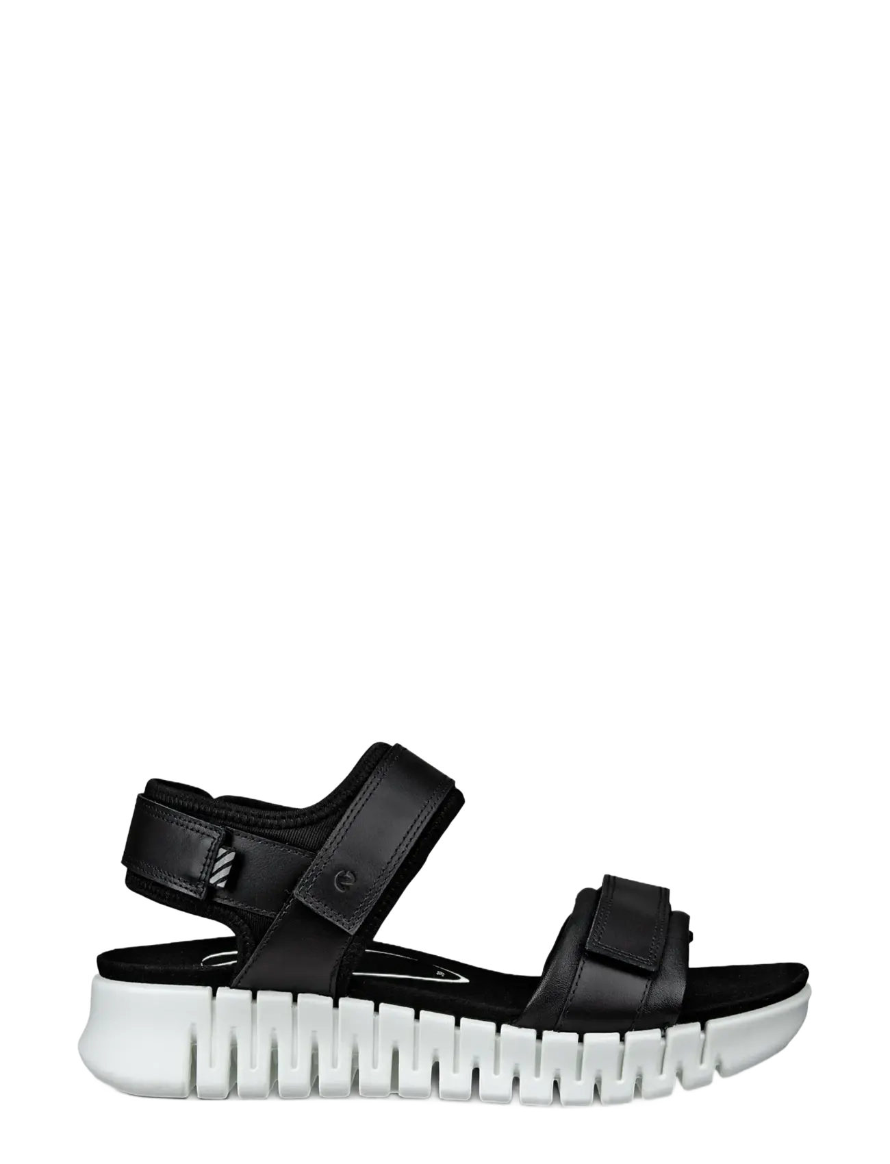 ECCO - GRUUV SOL W - basutės ant platformos - black - 2
