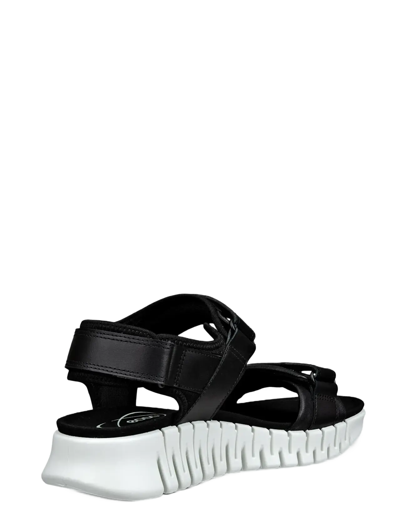 ECCO - GRUUV SOL W - basutės ant platformos - black - 3