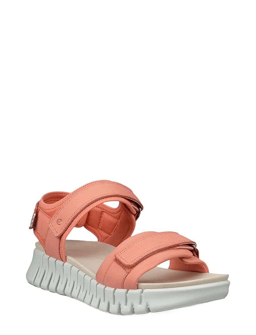 ECCO - GRUUV SOL W - plateau-sandalen - burnt coral - 1