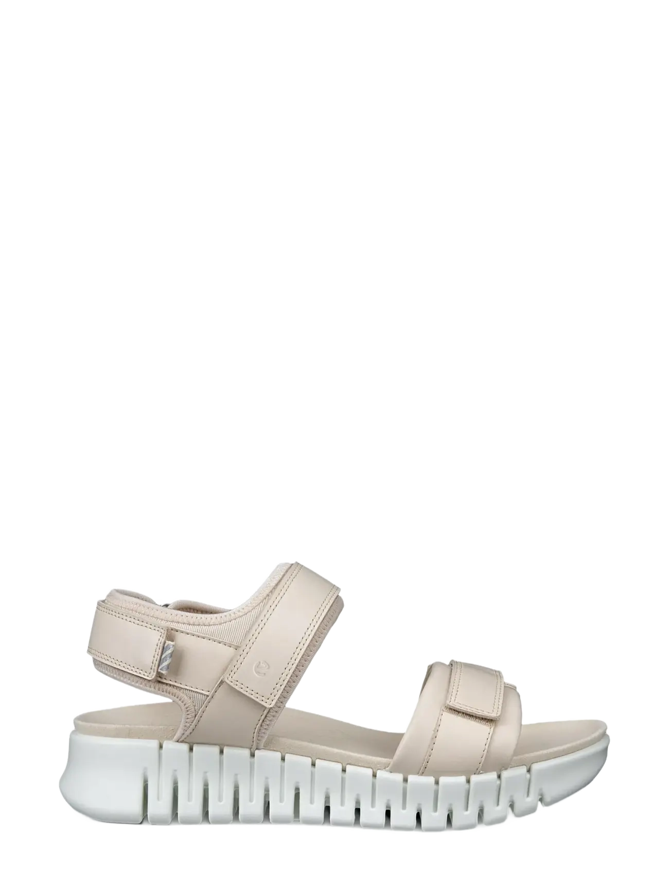 ECCO - GRUUV SOL W - platvorm sandaalid - limestone - 2