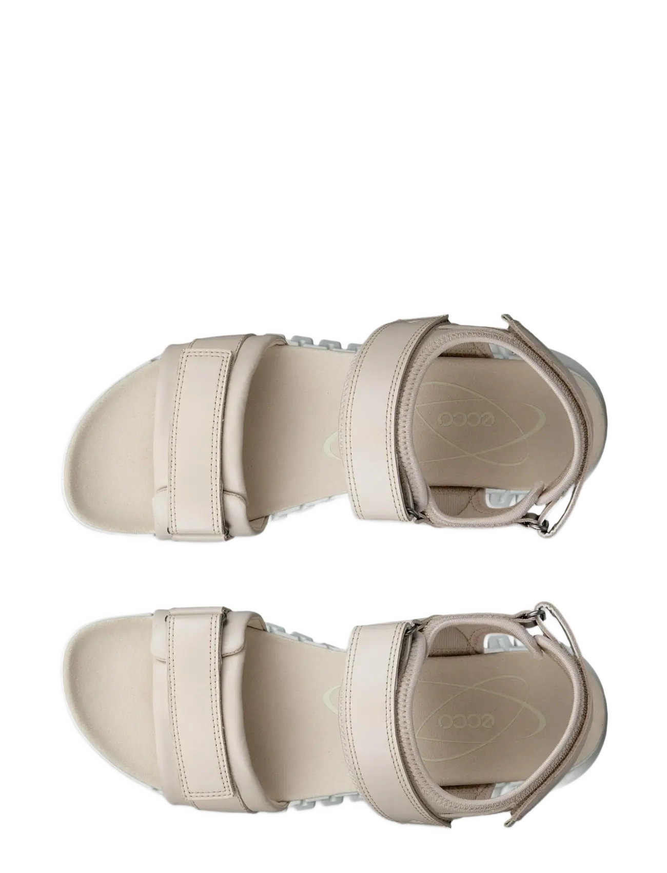ECCO - GRUUV SOL W - platvorm sandaalid - limestone - 5