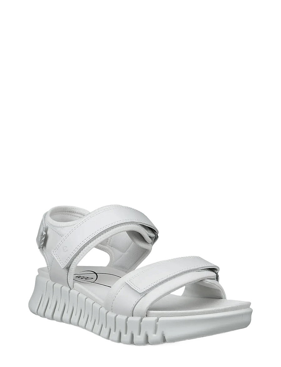 ECCO - GRUUV SOL W - plateau-sandalen - white - 0
