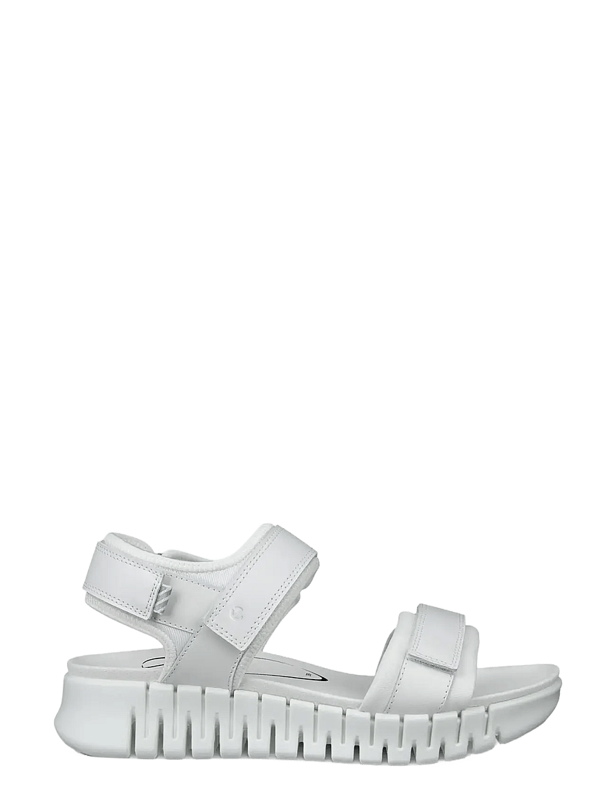 ECCO - GRUUV SOL W - plateau-sandalen - white - 1