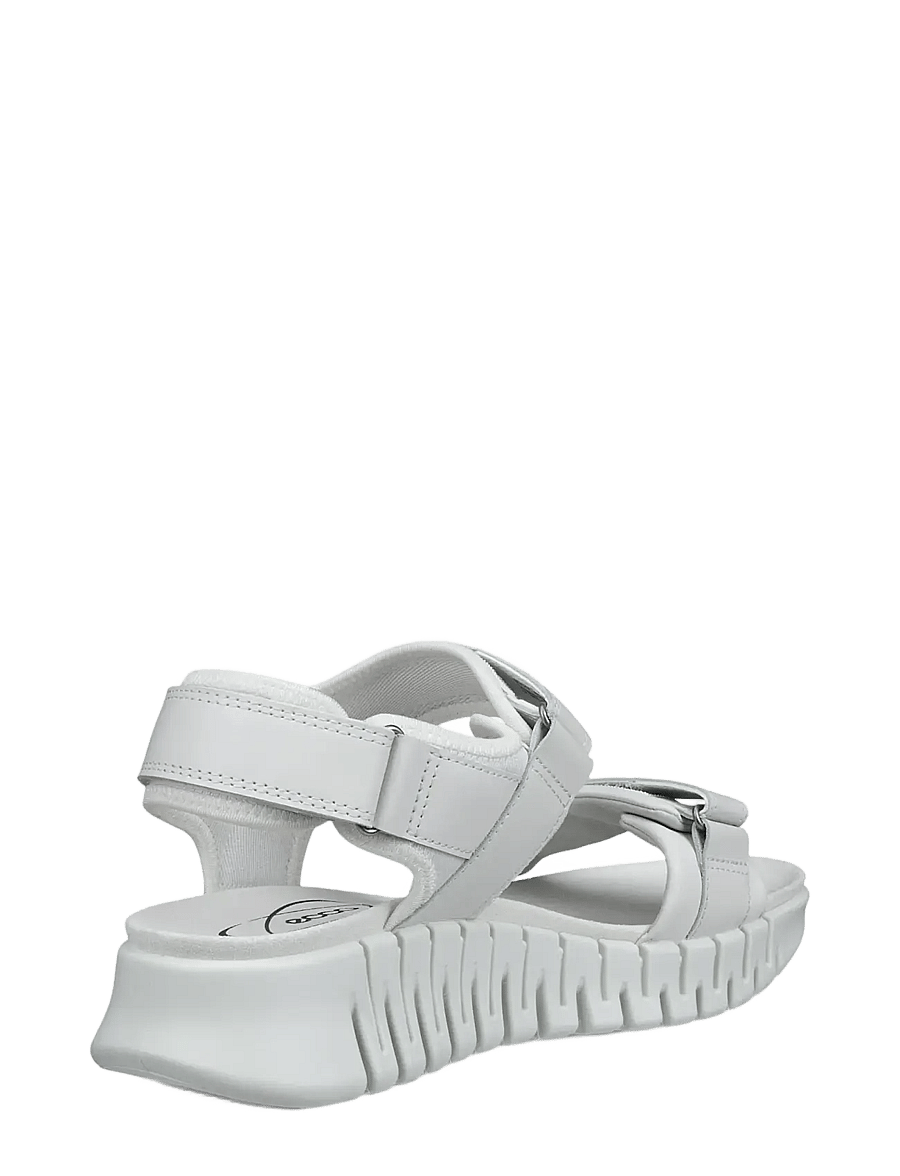 ECCO - GRUUV SOL W - plateau-sandalen - white - 2
