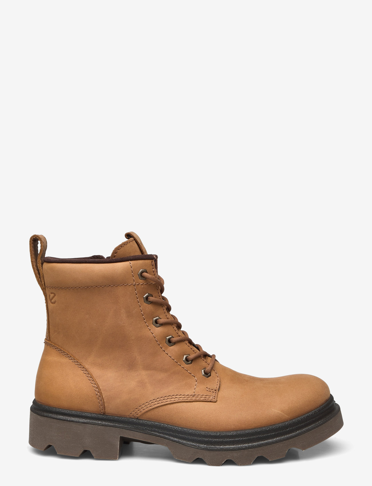 ECCO - GRAINER M - støvler med snøre - camel - 1