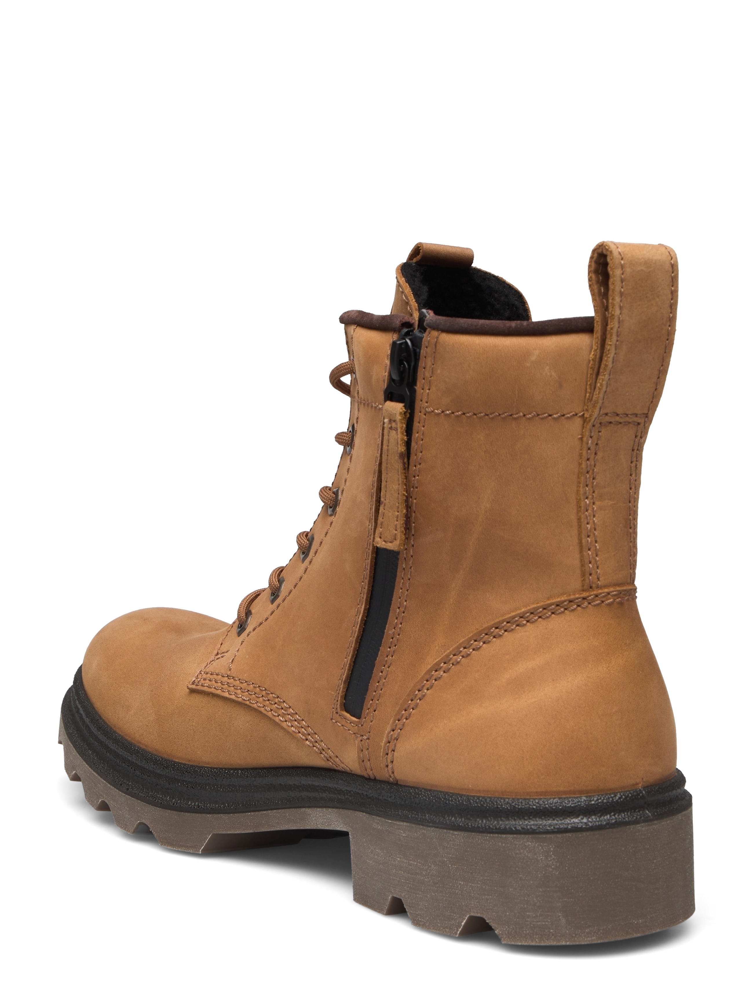 ECCO - GRAINER M - støvler med snøre - camel - 2