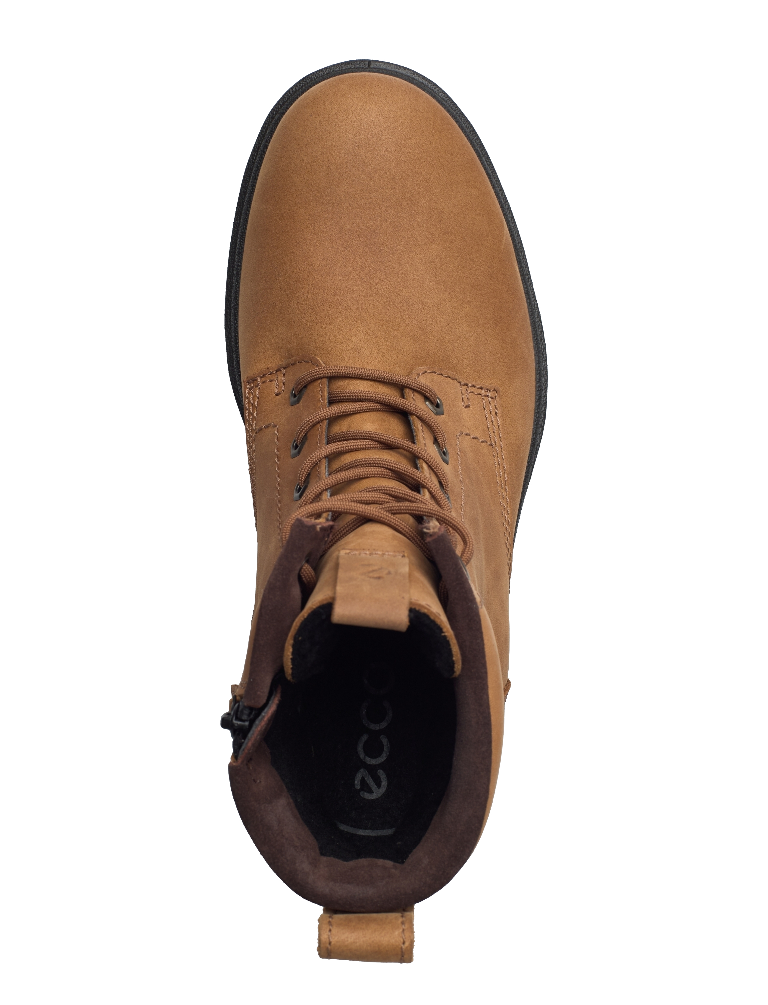 ECCO - GRAINER M - støvler med snøre - camel - 3