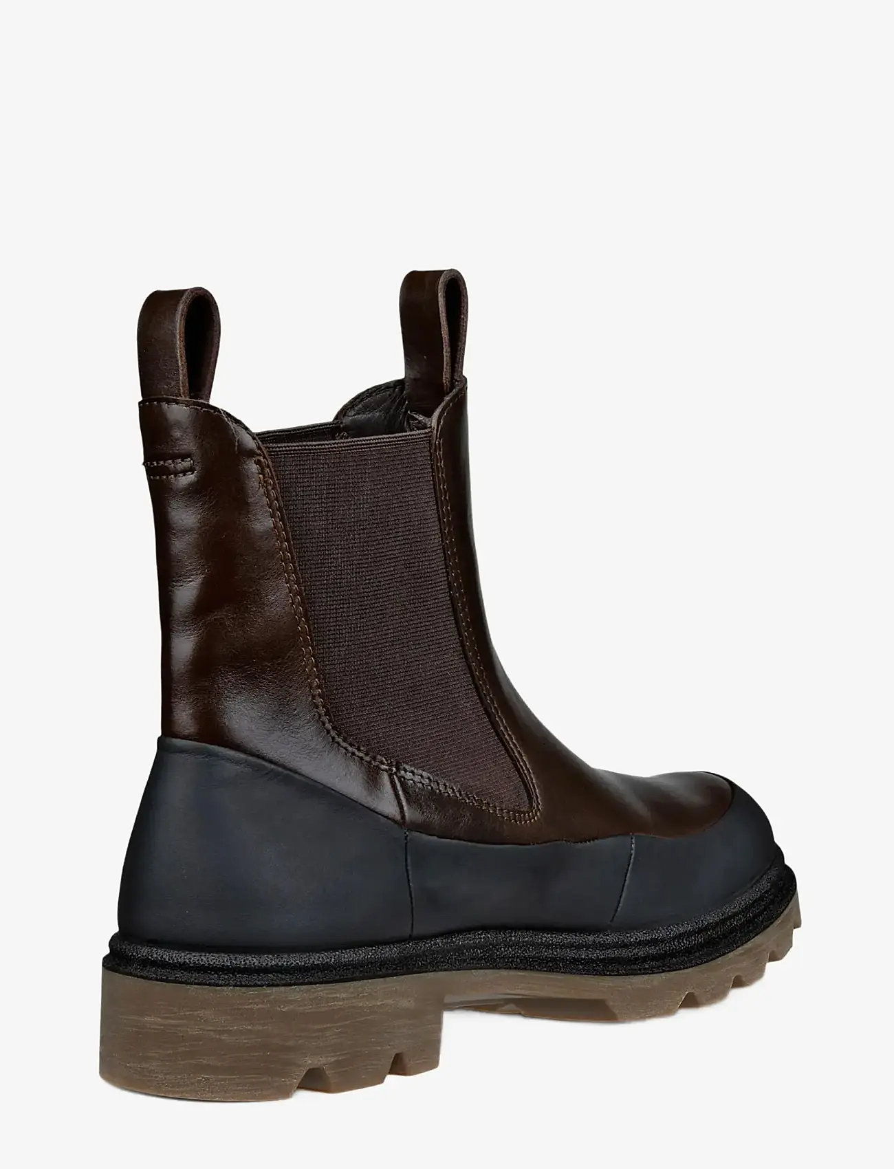 ECCO - GRAINER W - flat ankle boots - black/cocoa brown - 2