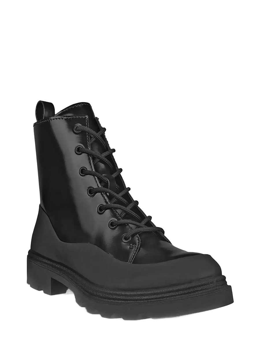 ECCO - GRAINER W - flatbotna ökklastígvél - black - 0