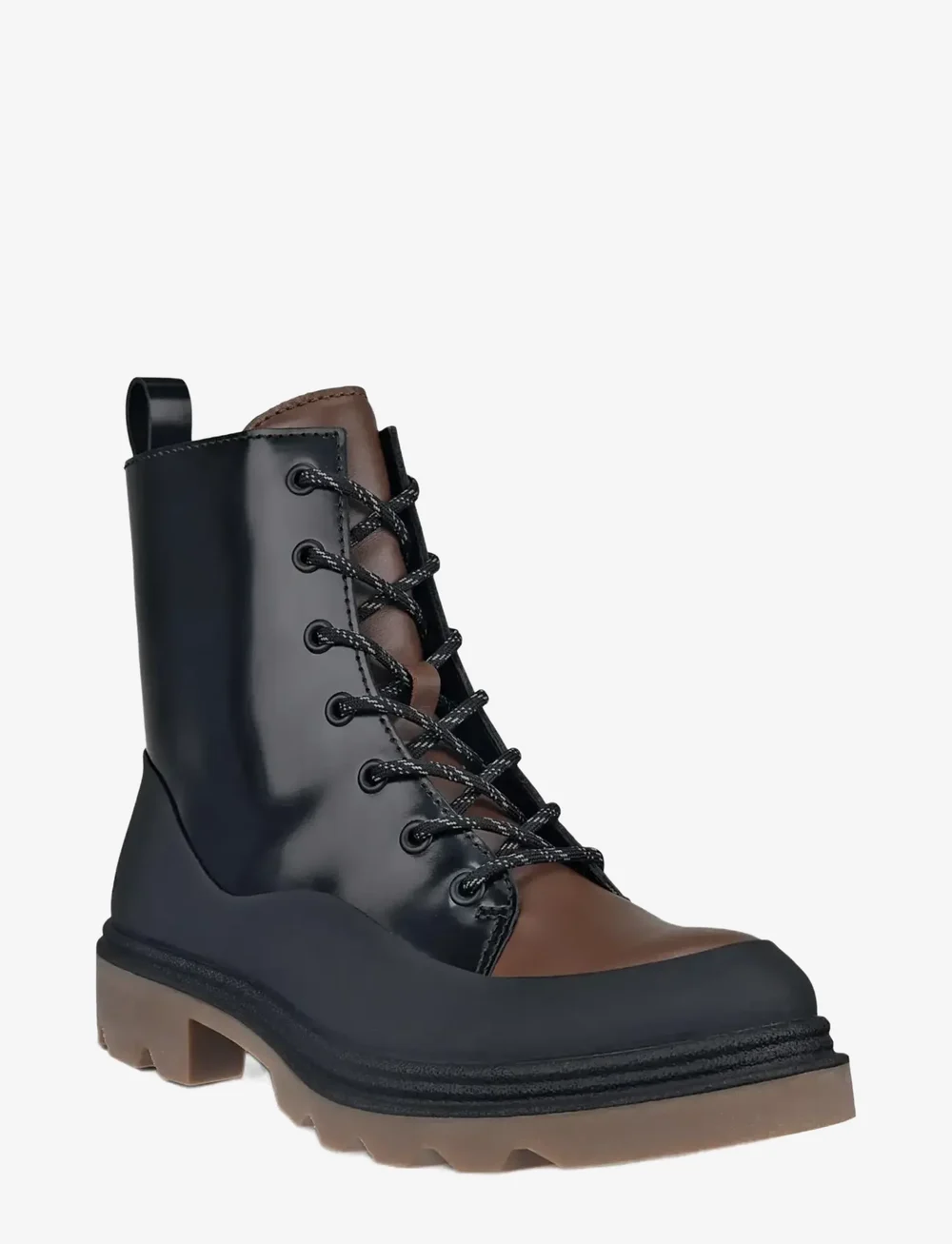 ECCO - GRAINER W - puszābaki bez papēža - black/cocoa brown - 1
